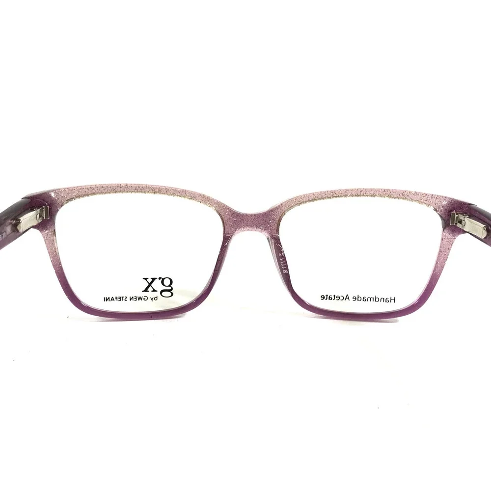 GX by Gwen Stefani Eyeglasses Frames GX822 PUR Purple Cat Eye Full Rim 51-16-135